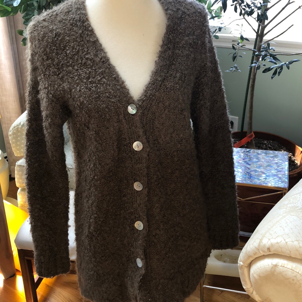 Jones New York Ladies mohair cardigan.